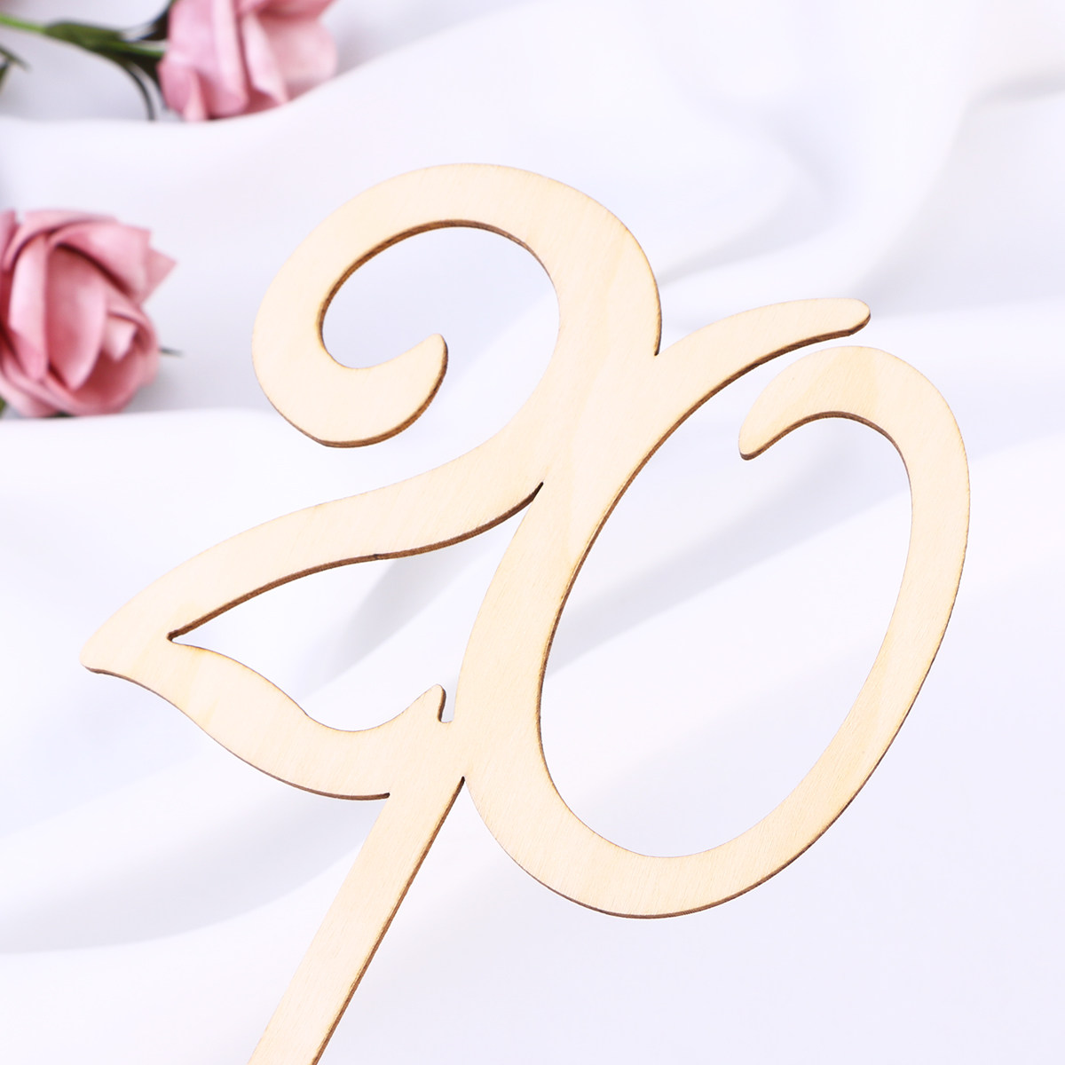 Wedding Solution - مجموعة أرقام طاولات خشبية فاخرة مكونة