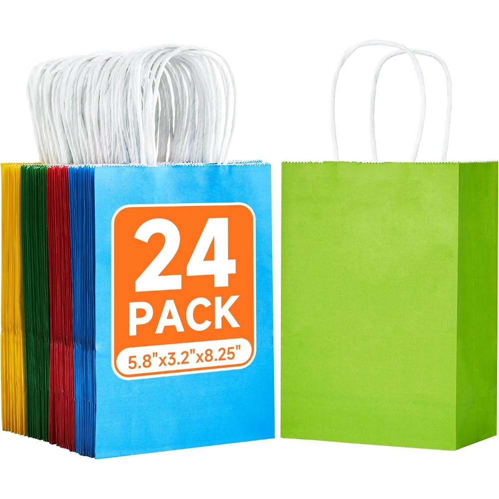 Wedding Supply In Bulk - 24 حقيبة هدايا صغيرة من ورق
