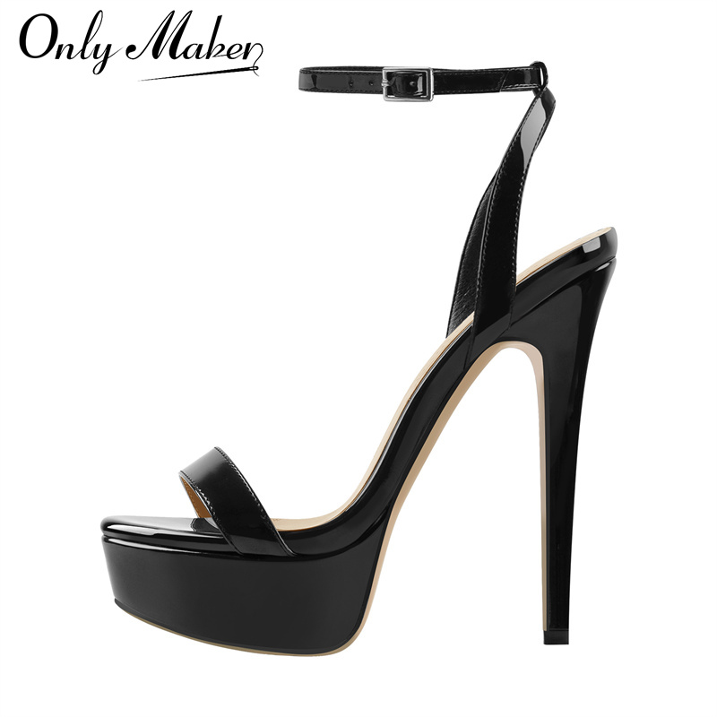 Wedding Shop - Onlymaker النساء منصة خنجر عالية الكعب