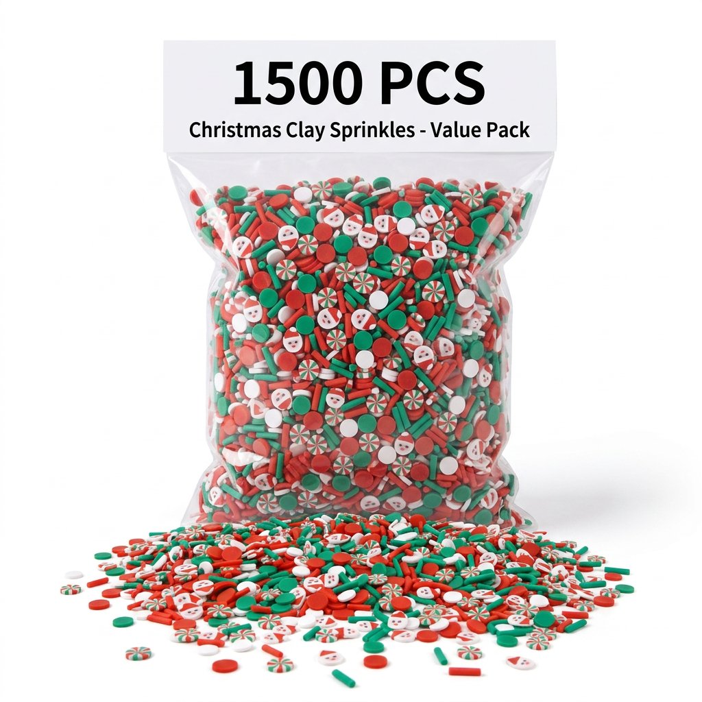 Wedding Supply In Bulk - 1500 قطعة من رقائق الطين المزخرفة