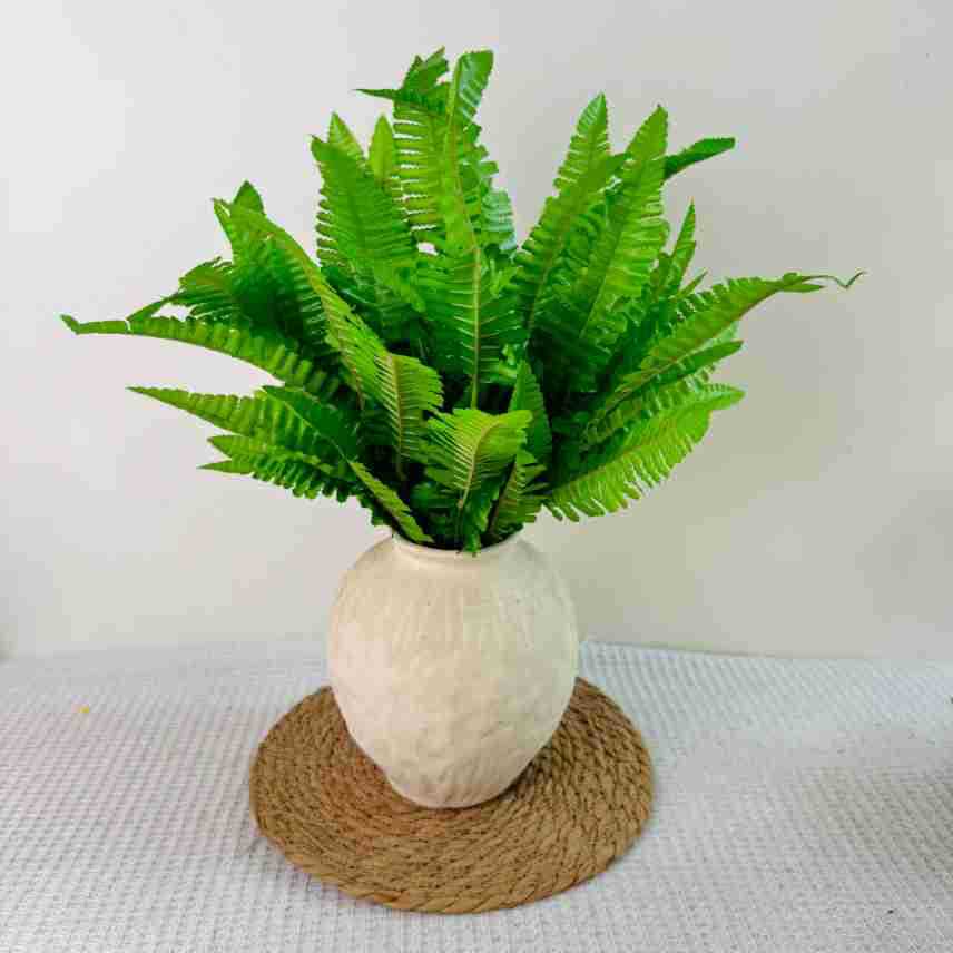 Wedding Solution - أعواد سرخس اصطناعية بطول 17.72 بوصة،