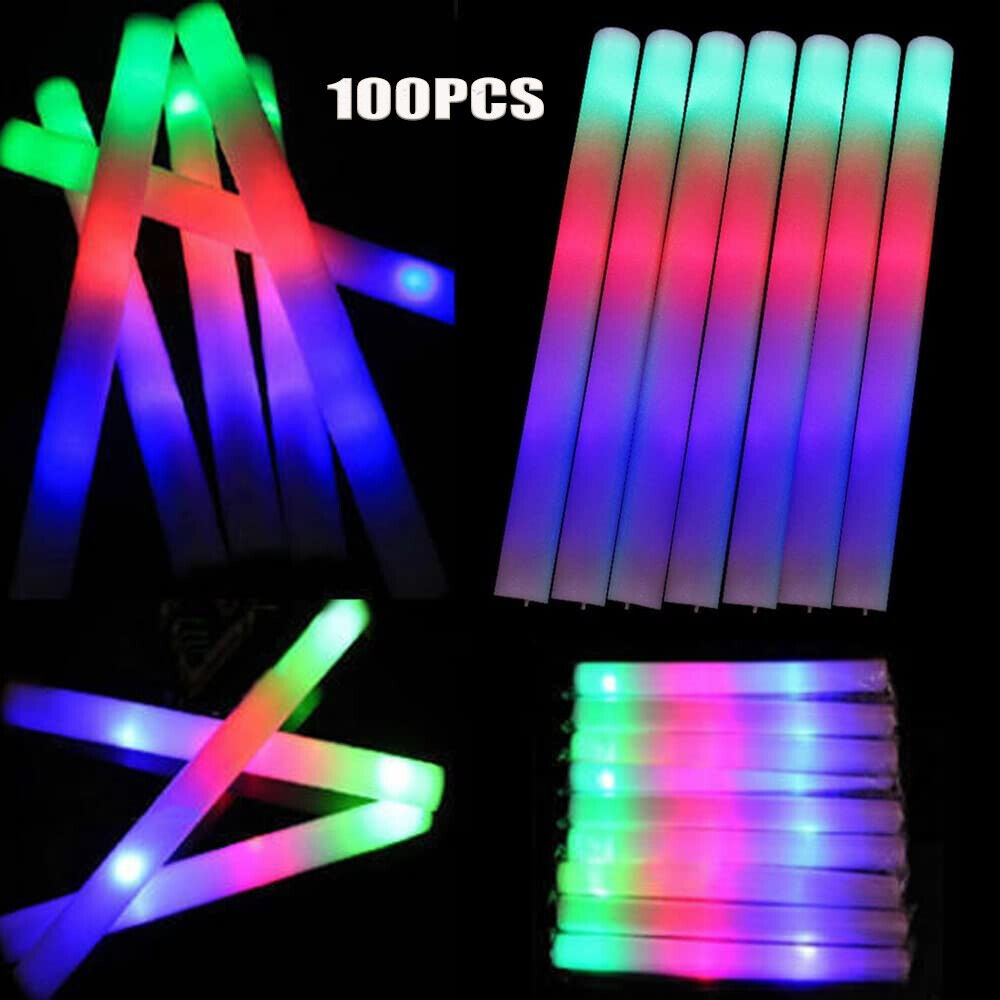 عصي مضيئة بالجملة 100 قطعة، عص - مراجعة Wedding Supply In Bulk وسعره