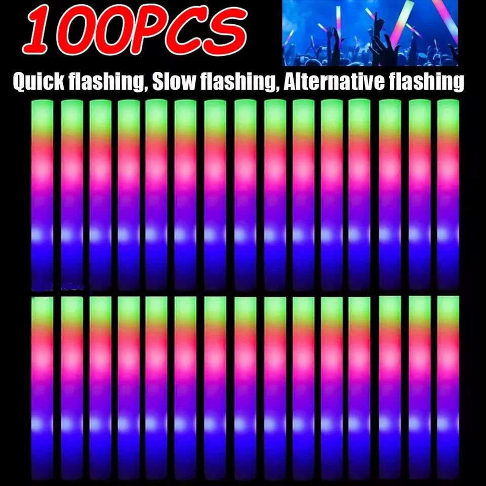 عصي مضيئة بالجملة 100 قطعة، عص - مراجعة Wedding Supply In Bulk وسعره