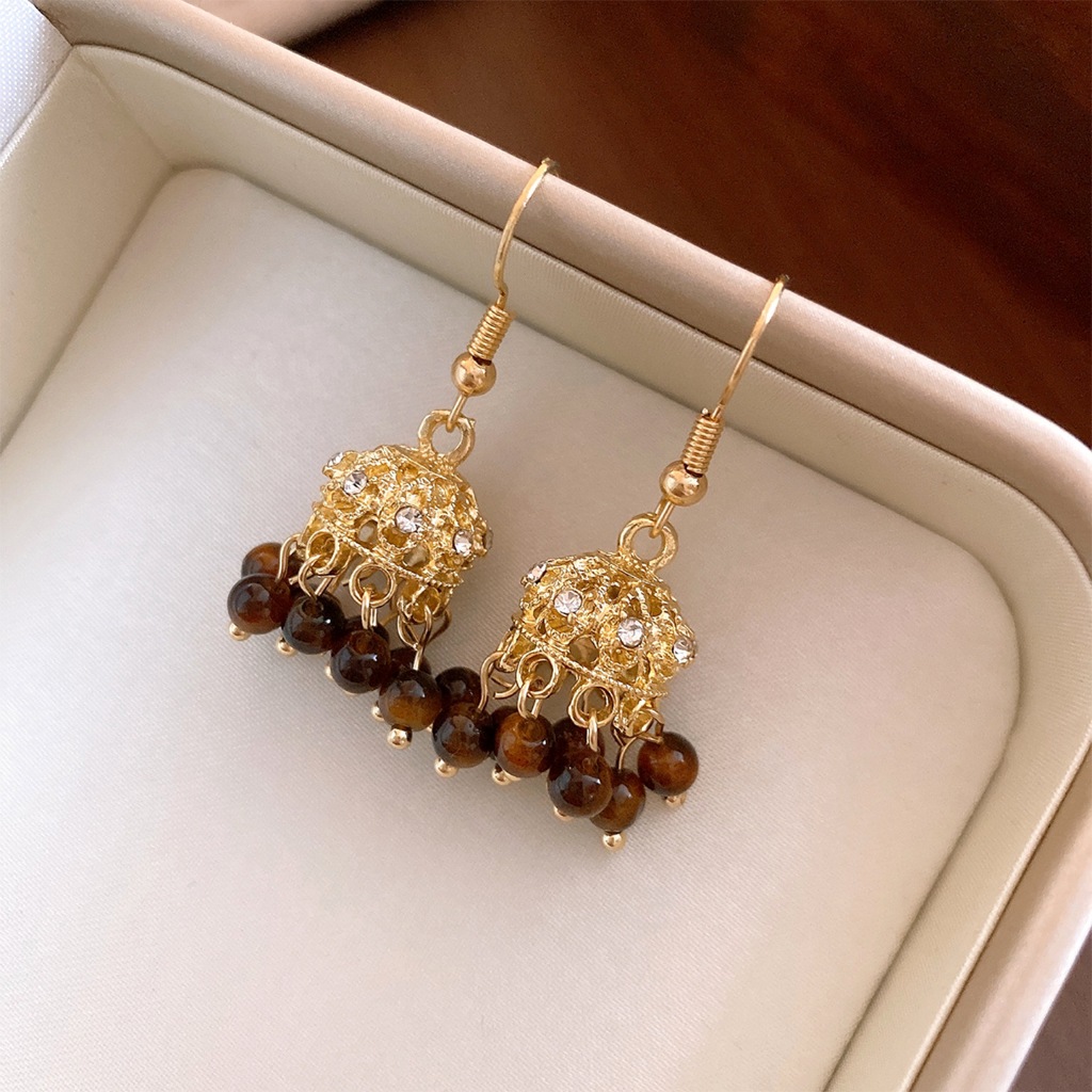 أقراط بوهو جومكا متدلية على شك - مراجعة Indian Wedding Supply وسعره