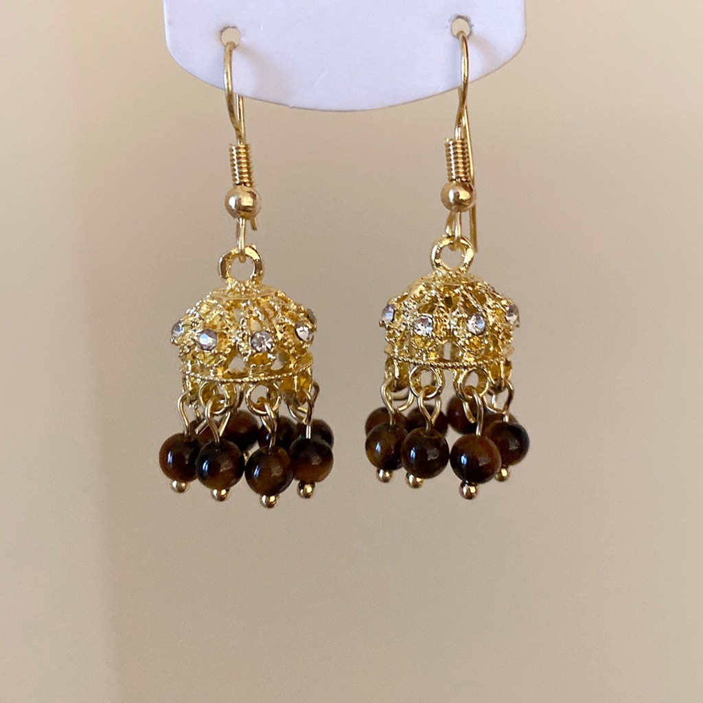 أقراط بوهو جومكا متدلية على شك - مراجعة Indian Wedding Supply وسعره