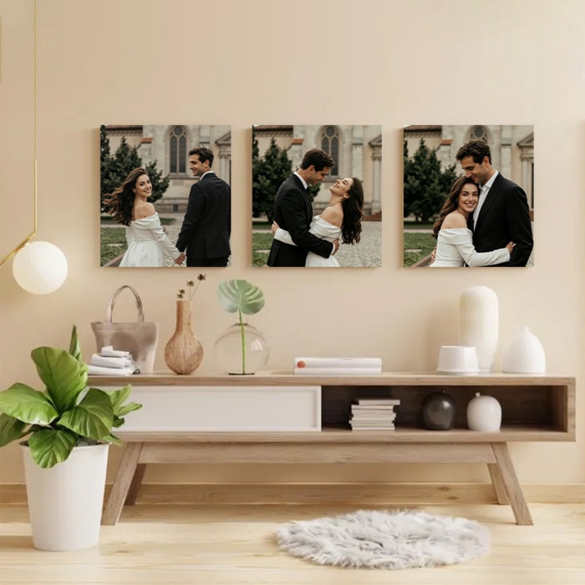 مجموعة من 3 مطبوعات قماشية مخص - مراجعة Wedding Party Supply وسعره