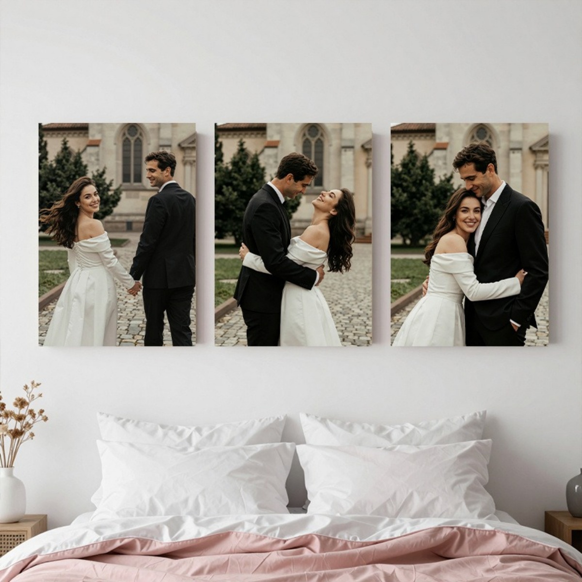 مجموعة من 3 مطبوعات قماشية مخص - مراجعة Wedding Party Supply وسعره