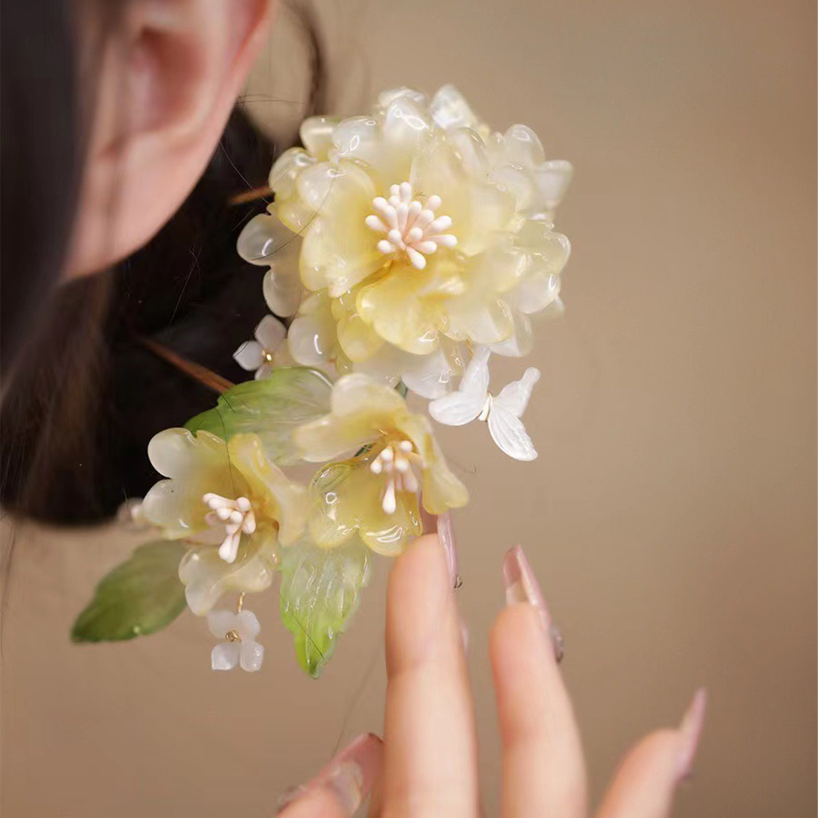مشبك شعر على شكل زهرة على شكل  - مراجعة Wedding Supply Store وسعره