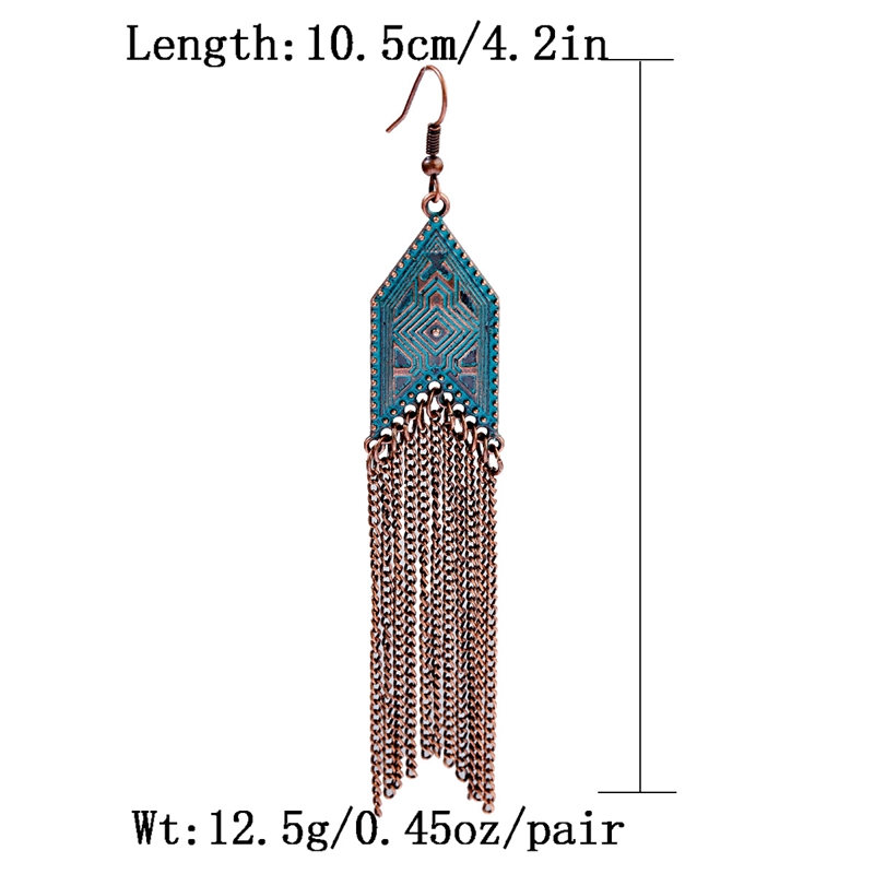 أقراط متدلية كلاسيكية من سبيكة - مراجعة Indian Wedding Supply وسعره